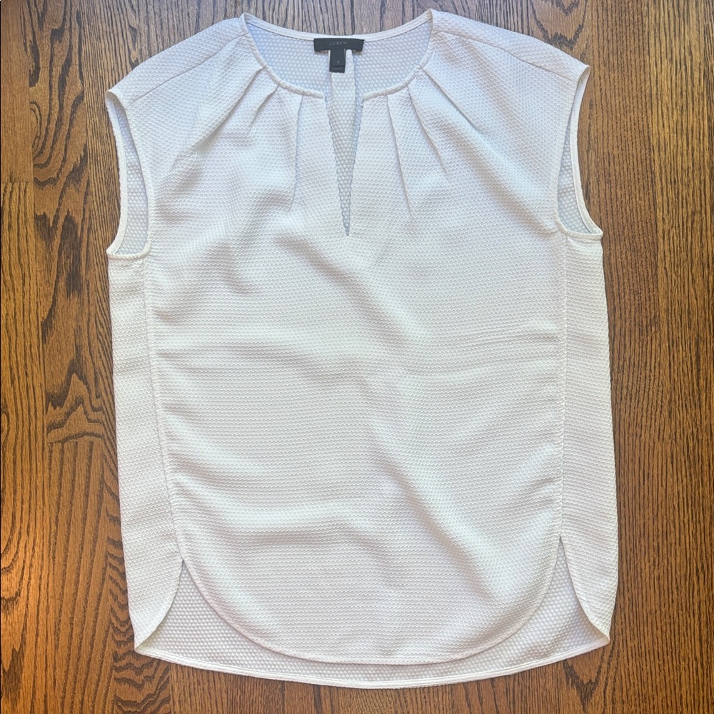 J. Crew honeycomb cocoon blouse